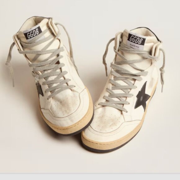 AMAZING LIMITED EDITION VINTAGE GOLDEN GOOSE MEN'S SKY-STAR WHITE SIZE 12 - Picture 1 of 7